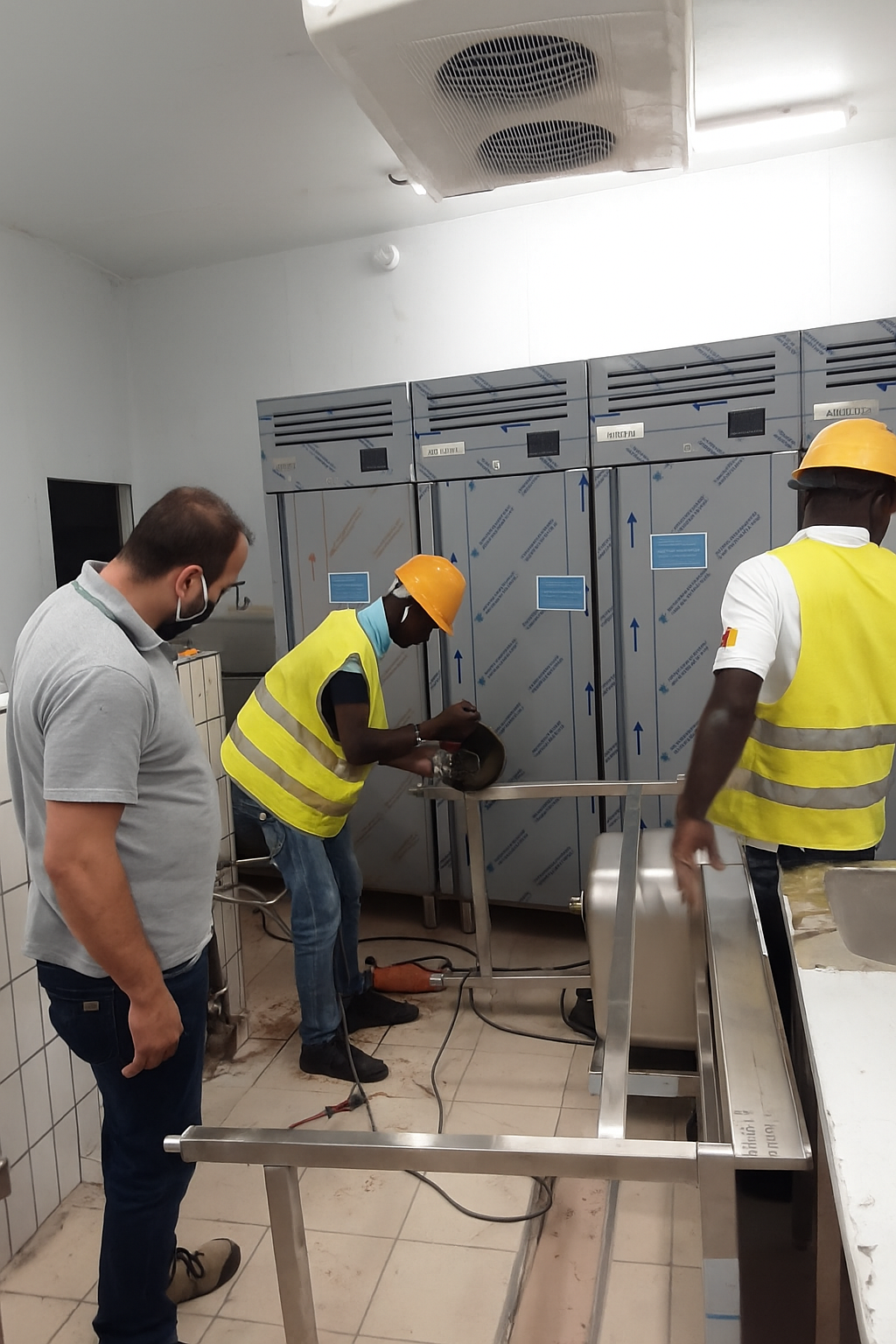 Présentation des équipes en action